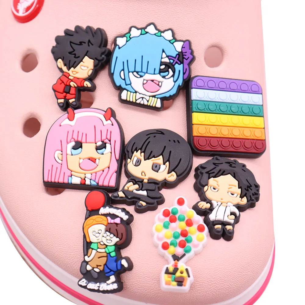 Mix 50PCS PVC Buckle Clog Fit Wristbands Cartoon Girl Boy Japan Anime Comic Sandals Shoes Button Decoration Kids Party Xmas Gift
Mix 50PCS PVC Buckle Clog Fit Wristbands Cartoon Girl Boy Japan Anime Comic Sandals Shoes Button Decoration Kids Party Xmas Gift