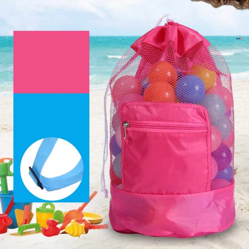 Beach Storage Pouch Tote Bag Kids Foldable Beach Mesh Bag Large Capacity Travel Toy Organizer Net Portable Storage Backpack
Beach Storage Pouch Tote Bag Kids Foldable Beach Mesh Bag Large Capacity Travel Toy Organizer Net Portable Storage Backpack