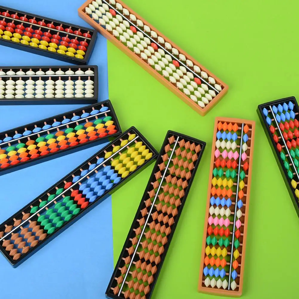 17 Column Plastic Abacus With Colorful Beads Children Math Arithmetic Counting Tool For Students Kindergarten Kids
17 Column Plastic Abacus With Colorful Beads Children Math Arithmetic Counting Tool For Students Kindergarten Kids