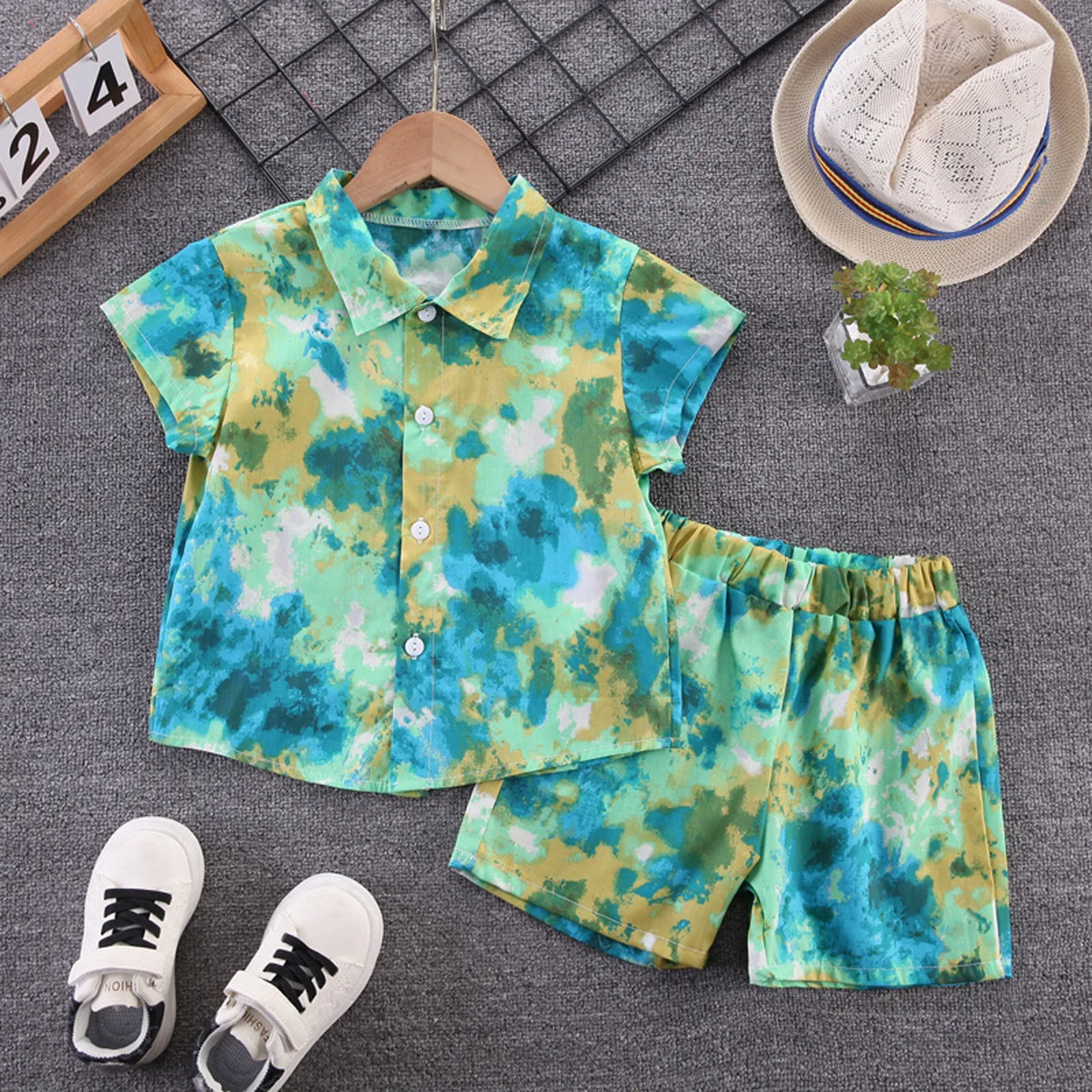 0-5Y Kids Baby Boys Clothes Boho Summer Floral Print Sets 2Pcs Short Sleeve T-Shirt+Shorts Child Boy Beach Wear Outfits Suits
0-5Y Kids Baby Boys Clothes Boho Summer Floral Print Sets 2Pcs Short Sleeve T-Shirt+Shorts Child Boy Beach Wear Outfits Suits