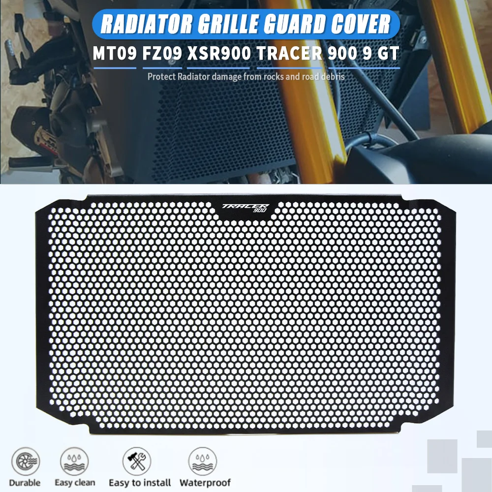 TRACER 900 9 GT 2019 Motorcycle Radiator Grille Guard Cover Protection For YAMAHA MT09 FZ09 XSR900 2016 2017 2018 MT-09 FZ-09
TRACER 900 9 GT 2019 Motorcycle Radiator Grille Guard Cover Protection For YAMAHA MT09 FZ09 XSR900 2016 2017 2018 MT-09 FZ-09