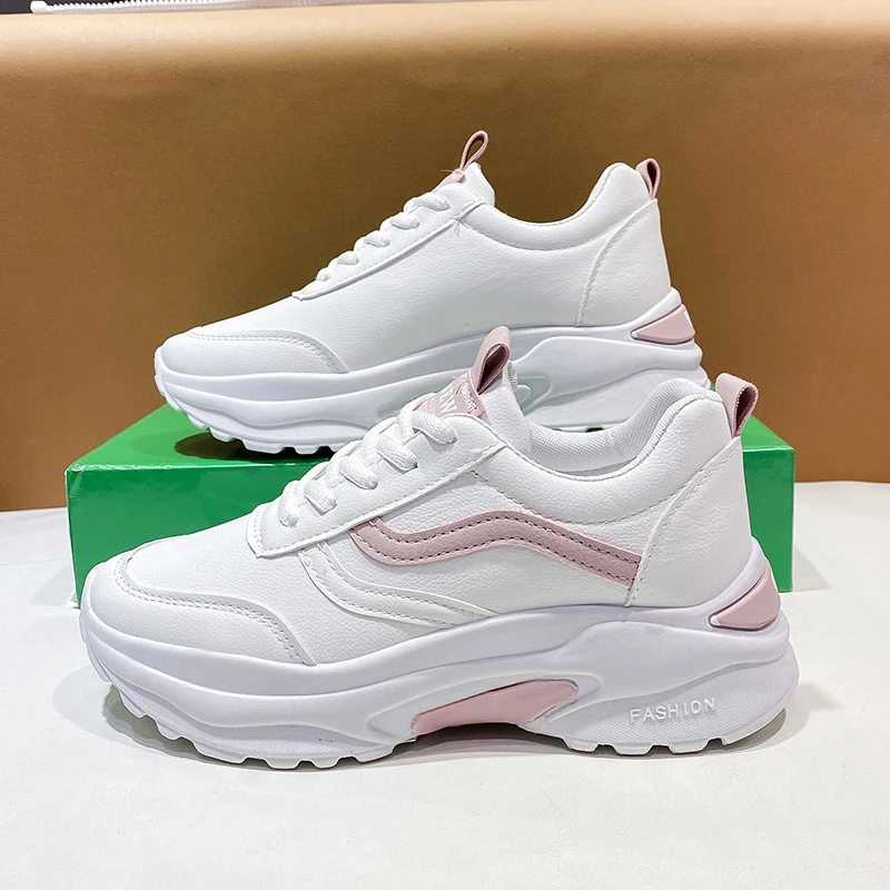 2022 Spring and Summer New Women's Shoes Thick-soled Comfortable Light Casual Sports Shoes Fashion All-match Small White Shoes
2022 Spring and Summer New Women's Shoes Thick-soled Comfortable Light Casual Sports Shoes Fashion All-match Small White Shoes