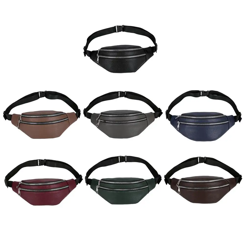 Durable Waist Packs Skillful Manufacture Casual Waist Bag Women PU Leather Shoulder Messenger Bags Pure Color Chest Purse
Durable Waist Packs Skillful Manufacture Casual Waist Bag Women PU Leather Shoulder Messenger Bags Pure Color Chest Purse