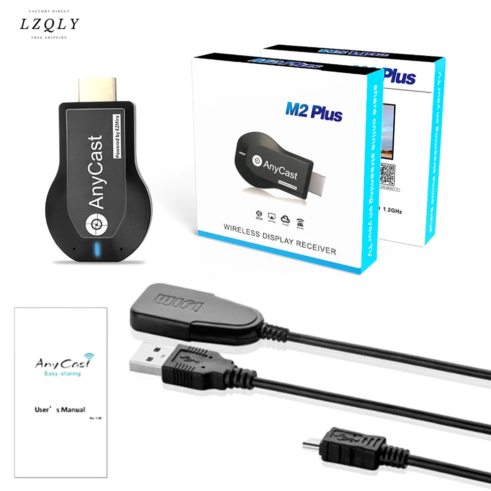 Tv M2 Plus Stick Wifi Display Tv Dongle Receiver for Anycast Dlna Miracast Airplay Mirror Screen Hdmi-compatible Android Ios
Tv M2 Plus Stick Wifi Display Tv Dongle Receiver for Anycast Dlna Miracast Airplay Mirror Screen Hdmi-compatible Android Ios