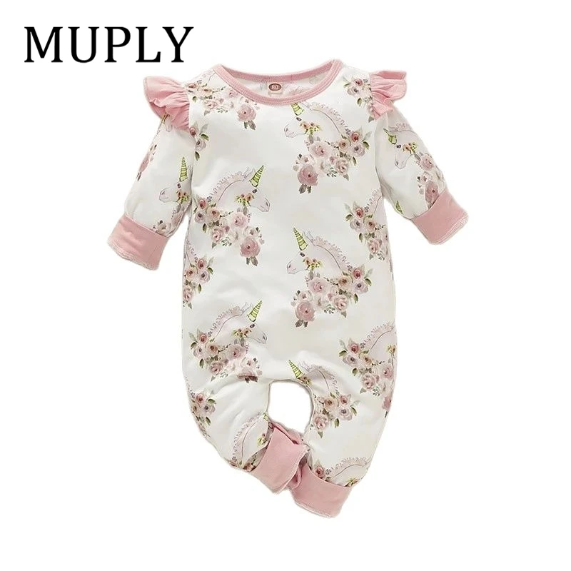 Spring Autumn Newborn Baby Girl Flower Printed Romper Clothes Infant Girls Rompers Cotton Floral Jumpsuit
Spring Autumn Newborn Baby Girl Flower Printed Romper Clothes Infant Girls Rompers Cotton Floral Jumpsuit