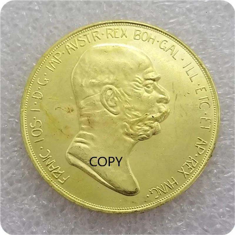 1848-1908 Austria Habsburg 100 Corona Silver Dollar Commemorative Collectible Coin Gift Lucky Challenge Coin COPY COIN
1848-1908 Austria Habsburg 100 Corona Silver Dollar Commemorative Collectible Coin Gift Lucky Challenge Coin COPY COIN