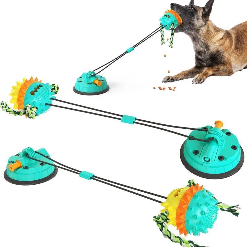 Interactive Fun Pet Toy With Suction Cup Dog Push With Tpr Self-playing Rubber Ball Tooth Cleaning Chewing Iq Treat Puppy Toys
Interactive Fun Pet Toy With Suction Cup Dog Push With Tpr Self-playing Rubber Ball Tooth Cleaning Chewing Iq Treat Puppy Toys