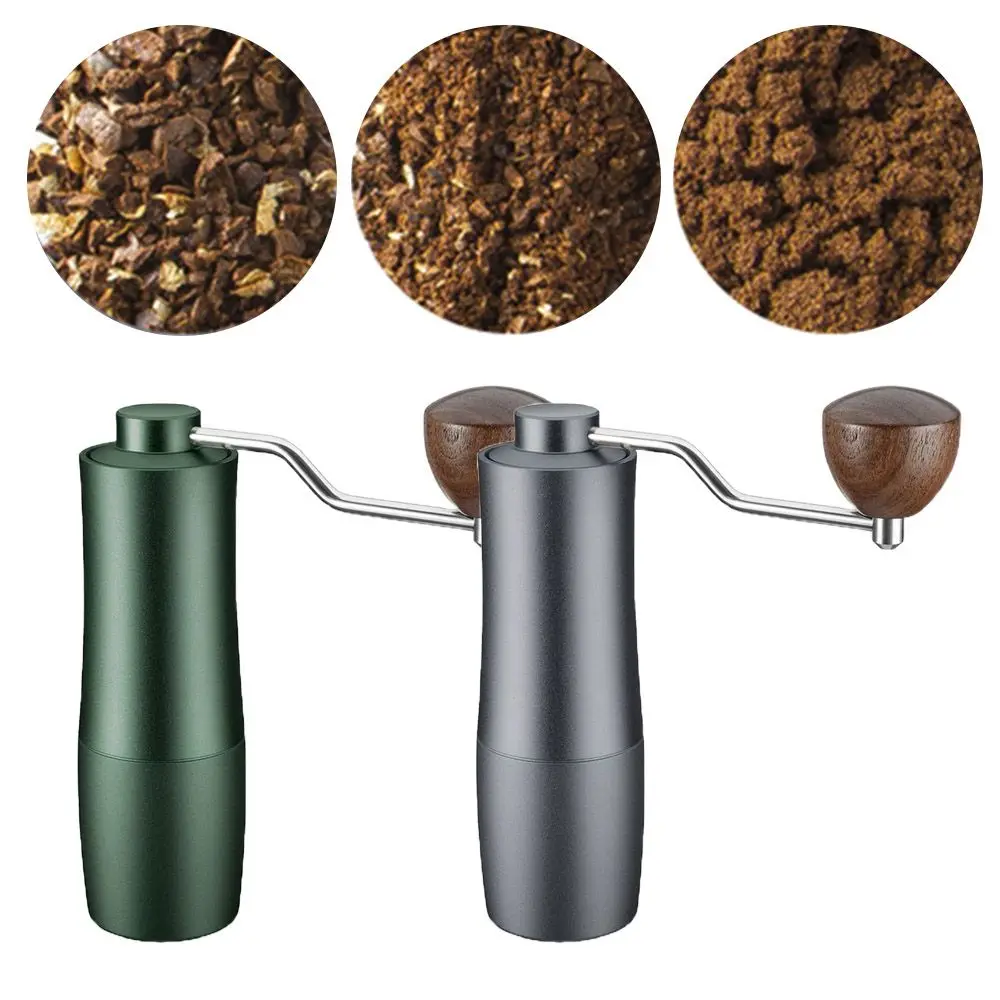 Handmade Espresso with Wood Handle Spice Stainless Steel Burr Adjustable Setting Coffee Bean Mill Manual Coffee Grinder
Handmade Espresso with Wood Handle Spice Stainless Steel Burr Adjustable Setting Coffee Bean Mill Manual Coffee Grinder