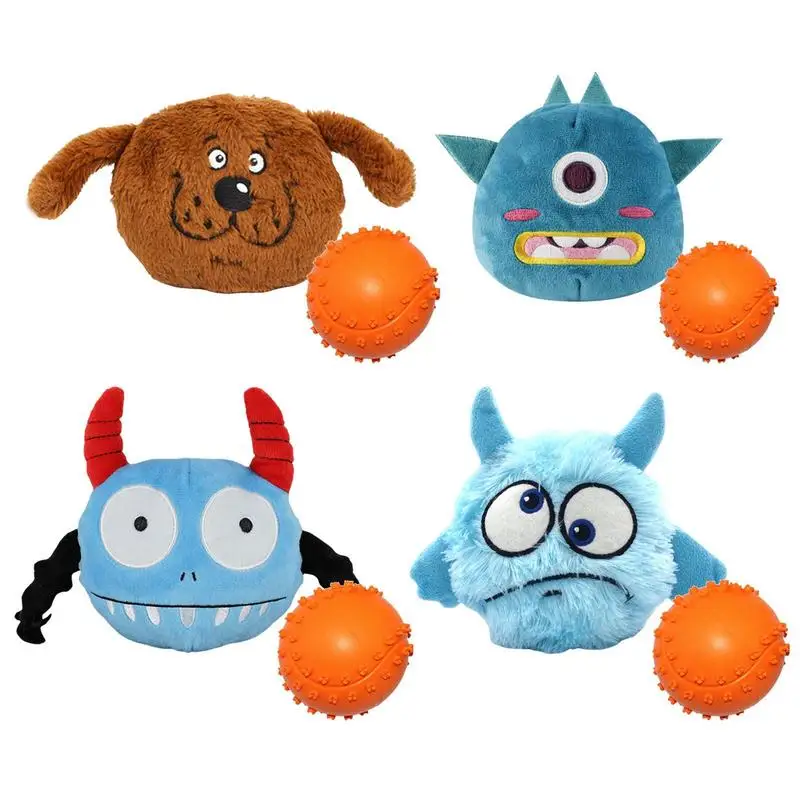 2 in 1 Interactive Dog Ball Plush Dog Bite Bouncing Ball Sound Dog Ball for Puppy Small Medium Dogs Chew toys pets accessories
2 in 1 Interactive Dog Ball Plush Dog Bite Bouncing Ball Sound Dog Ball for Puppy Small Medium Dogs Chew toys pets accessories