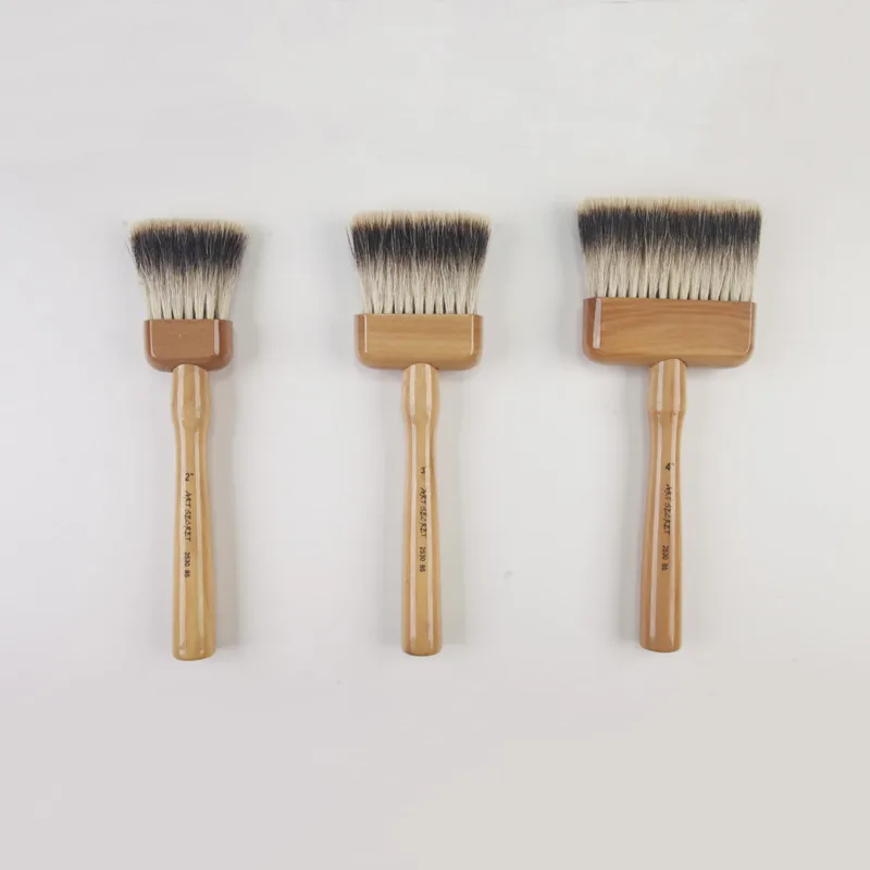 ArtSecret Oil Acrylic Watercolor Paints Big Brush 2530BS South Korea Badger Hair Long Wooden Handle Stationery Art Tool Supplies
ArtSecret Oil Acrylic Watercolor Paints Big Brush 2530BS South Korea Badger Hair Long Wooden Handle Stationery Art Tool Supplies