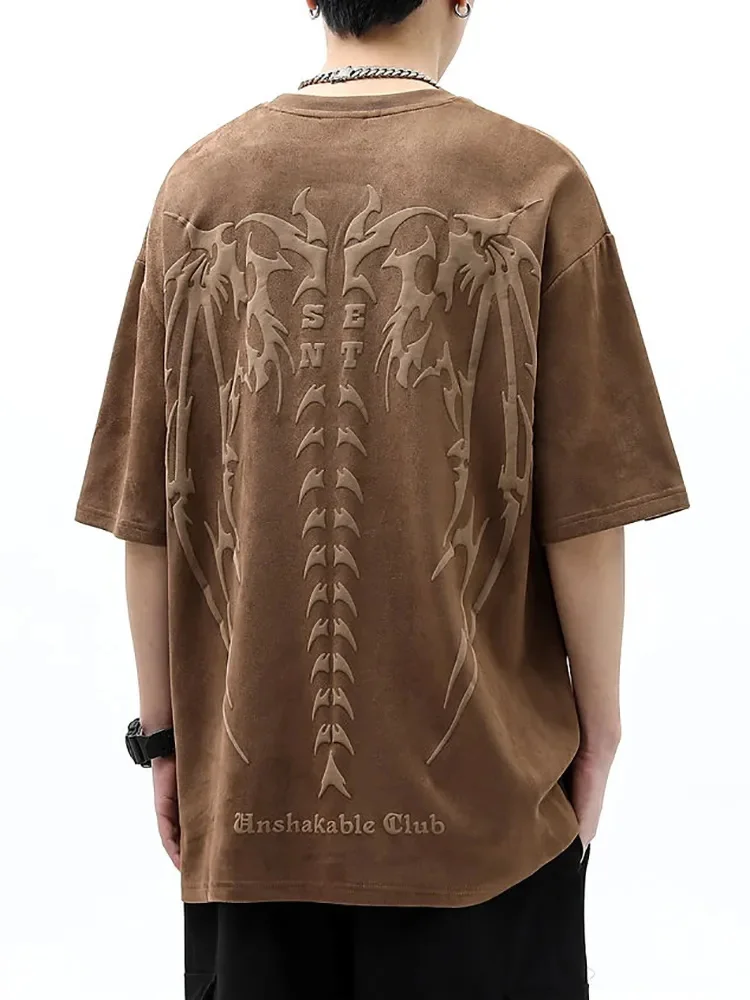 Oversized T-shirt Men Cross Skull Wings Hip Hop Streetwear Cotton Luxury Brand T Shirt Slim Fit Korean Style Harajuku Tops
Oversized T-shirt Men Cross Skull Wings Hip Hop Streetwear Cotton Luxury Brand T Shirt Slim Fit Korean Style Harajuku Tops