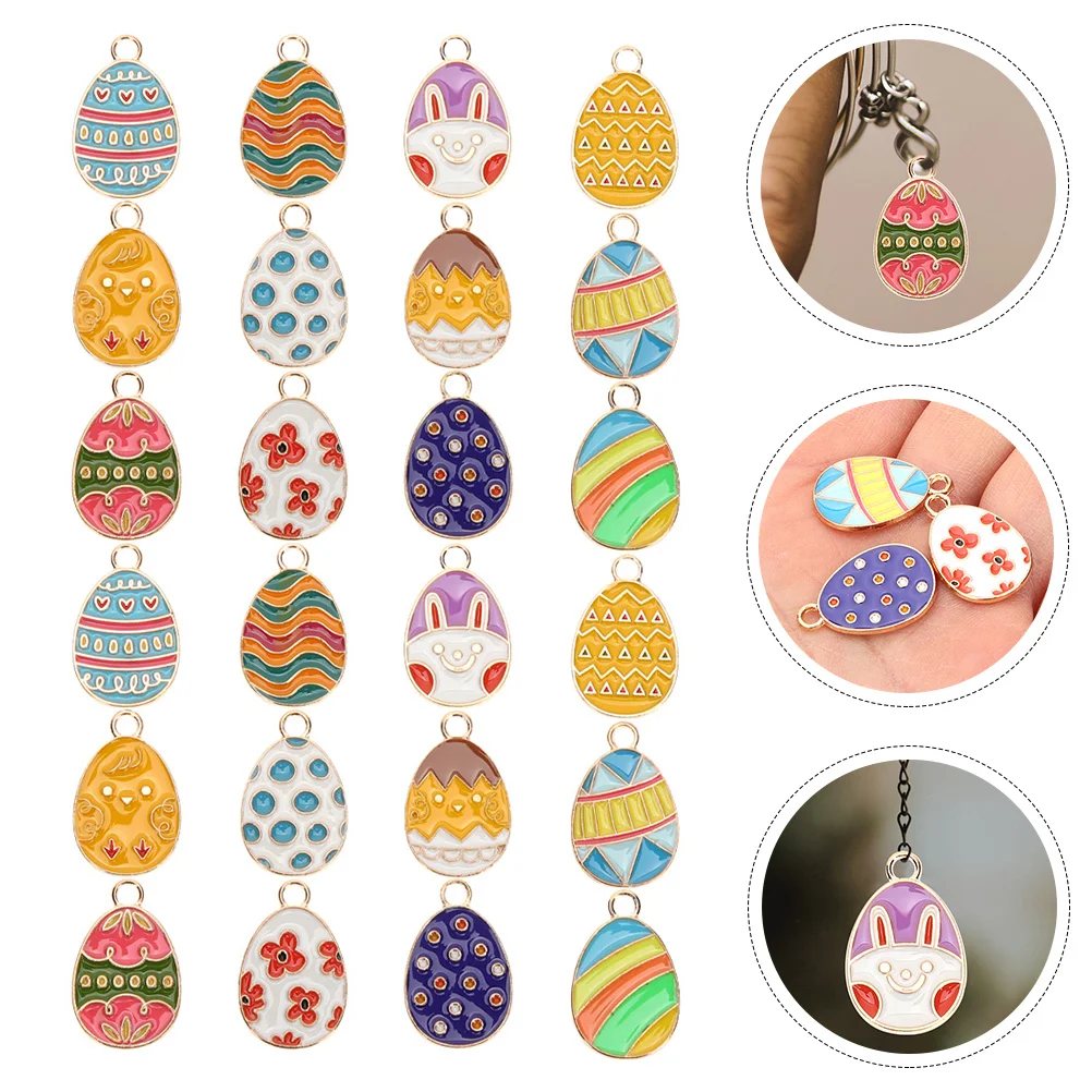 Charms Jewelry Egg Easter Diy Pendant Alloy Enamel Charm Pendants Bunny Bracelet Necklace Ornaments 
Charms Jewelry Egg Easter Diy Pendant Alloy Enamel Charm Pendants Bunny Bracelet Necklace Ornaments