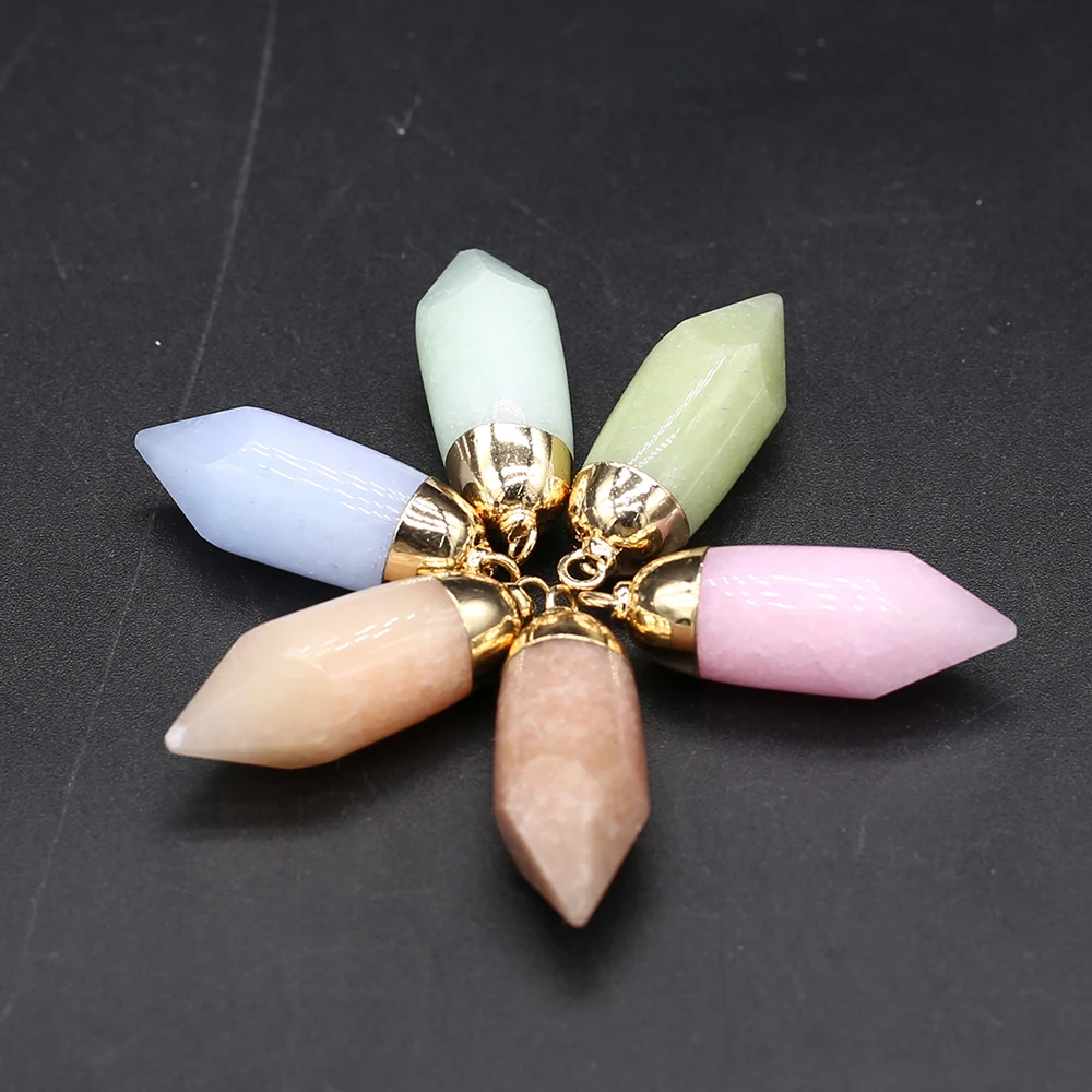 Fine Natural Stone Pendant Pointed Cone Shaped Quartz Charms For Craft Jewelry DIY Necklace Bracelet Earring Accessories Making
Fine Natural Stone Pendant Pointed Cone Shaped Quartz Charms For Craft Jewelry DIY Necklace Bracelet Earring Accessories Making