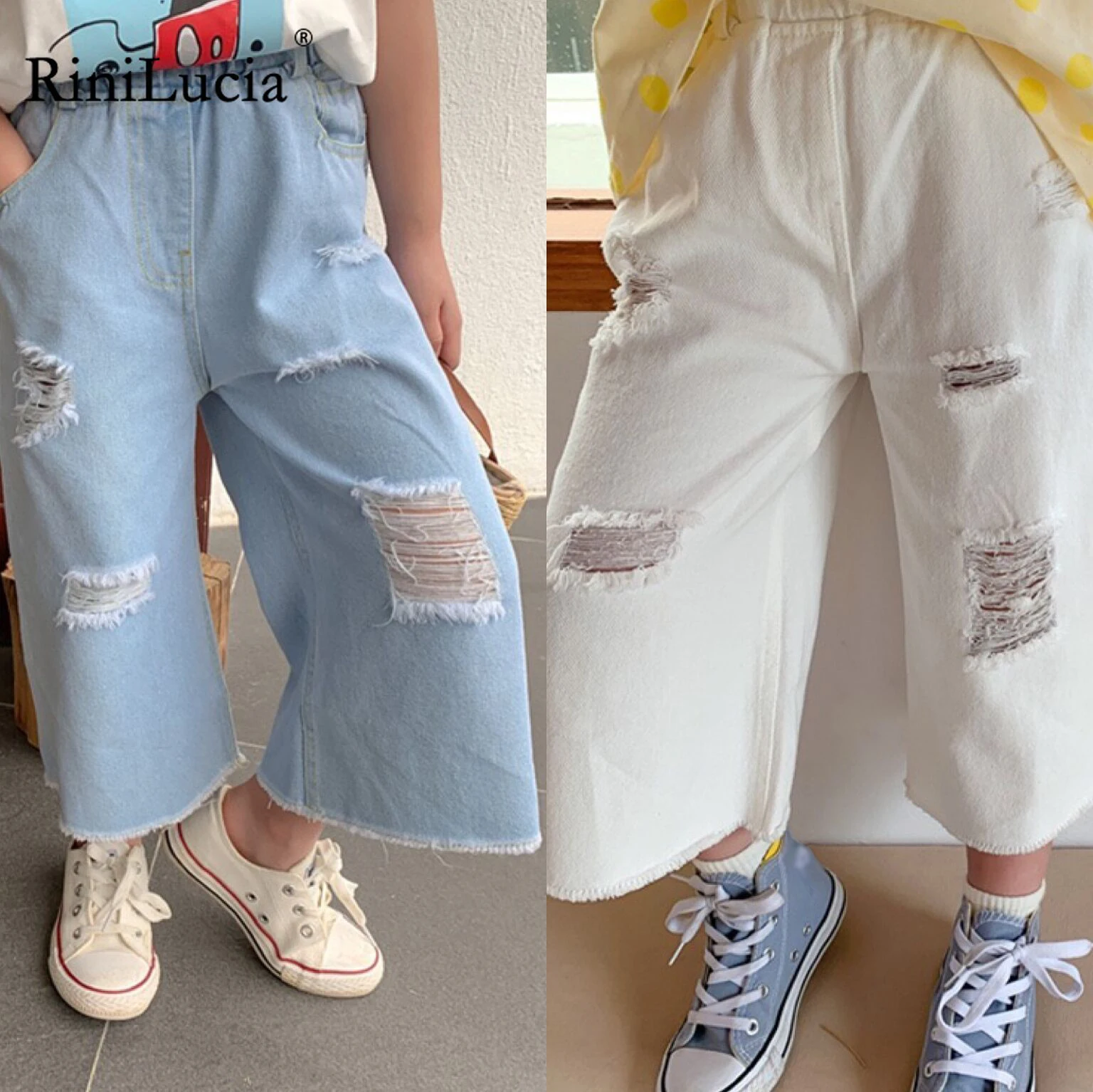 RiniLucia 2022 Autumn And Winter Jeans Baby Girl Clothes Baby Boy Clothes High Waist Solid Color Holes Jeans Children's Clothing
RiniLucia 2022 Autumn And Winter Jeans Baby Girl Clothes Baby Boy Clothes High Waist Solid Color Holes Jeans Children's Clothing
