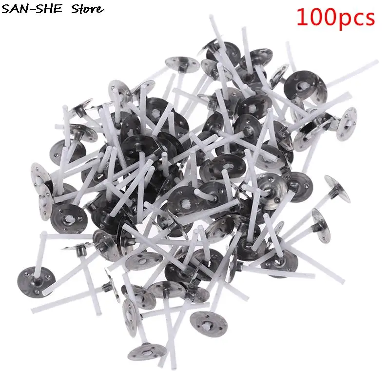100Pcs Candles Mold Wick Tabs Candle Sustainer Making Pure Cotton Smokeless Wicks Candle Accessories
100Pcs Candles Mold Wick Tabs Candle Sustainer Making Pure Cotton Smokeless Wicks Candle Accessories