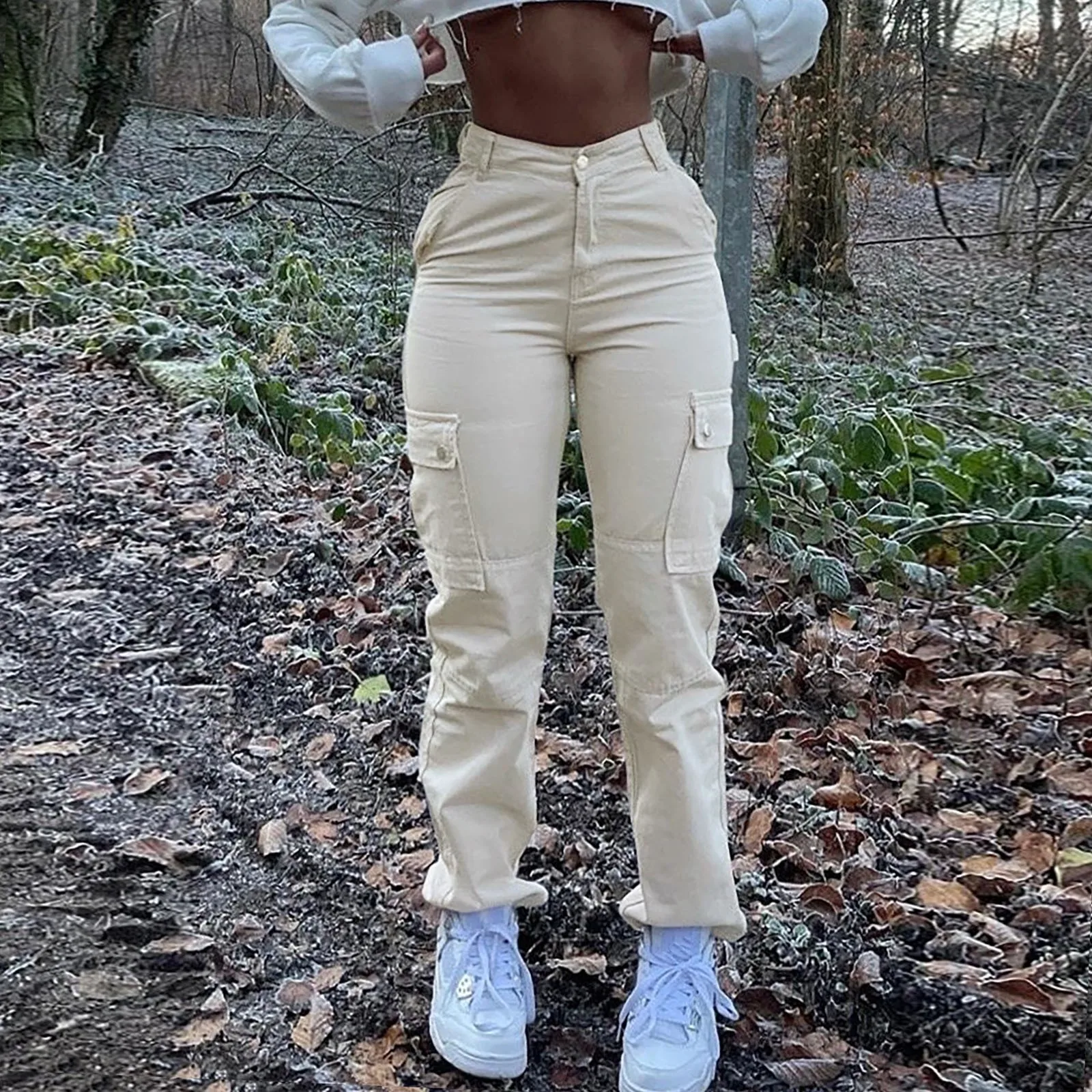Women Cargo Pants Vintage Baggy Straight Leg Sweatpants Casual Streetwear Y2K High Waist Pockets Trousers Joggers Overalls
Women Cargo Pants Vintage Baggy Straight Leg Sweatpants Casual Streetwear Y2K High Waist Pockets Trousers Joggers Overalls