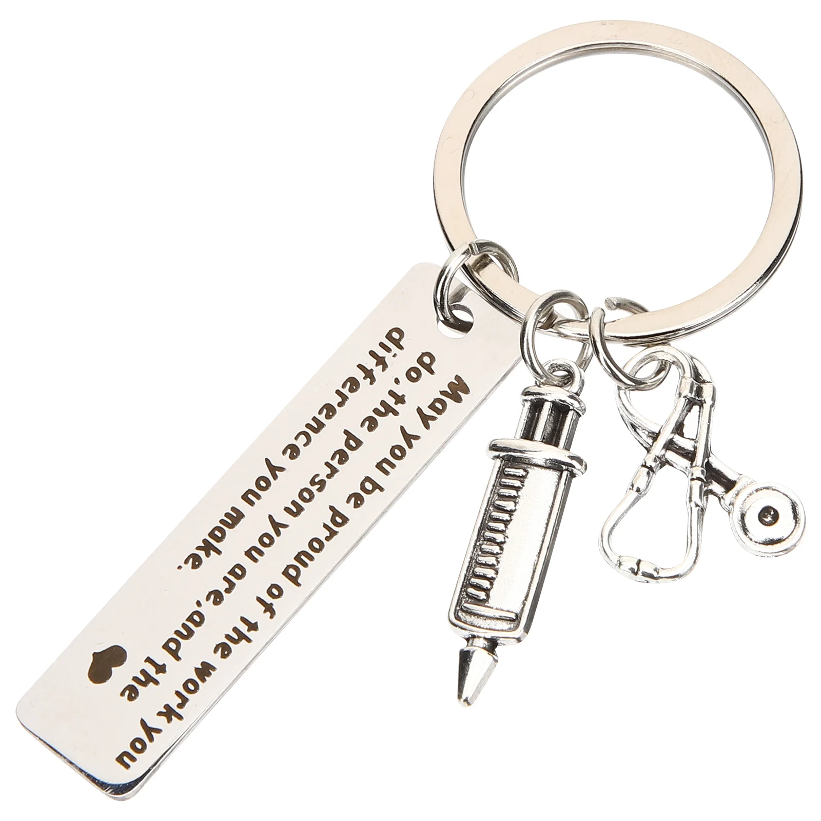 Keychain Nurse Key Creative Pendant Chain Keyring Gifts Gift Stethoscope Student Nursing Keychains Week Syringe Assistant Charm
Keychain Nurse Key Creative Pendant Chain Keyring Gifts Gift Stethoscope Student Nursing Keychains Week Syringe Assistant Charm