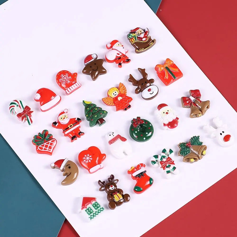 20 pcs Salon Lucky Christmas Nail Charms Craft Supplies Resin Pendant 3D Nail Art Decoration Accessories
20 pcs Salon Lucky Christmas Nail Charms Craft Supplies Resin Pendant 3D Nail Art Decoration Accessories