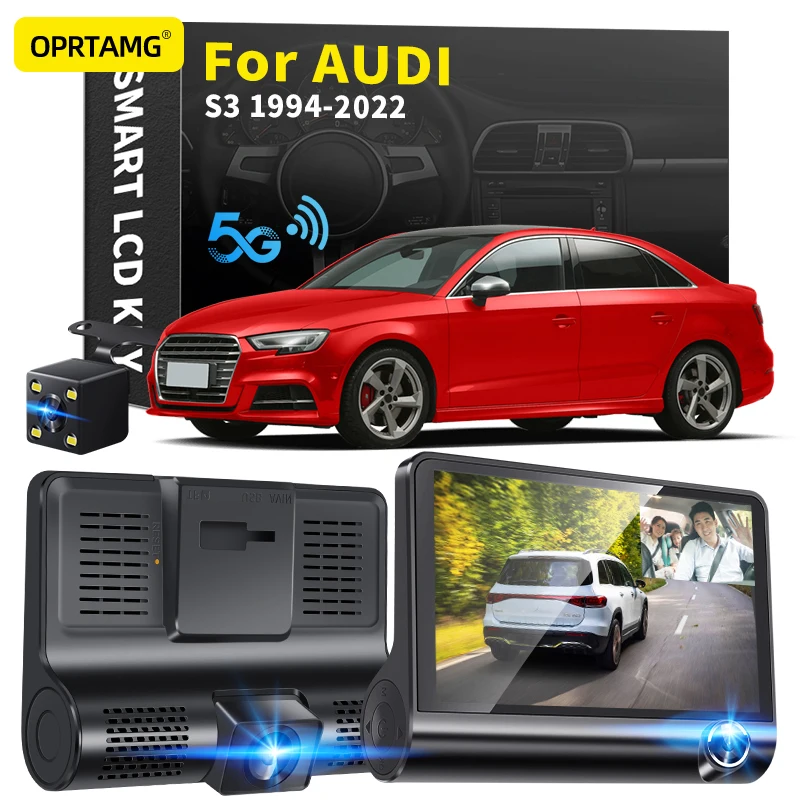 OPRTAMG Dash Cam 540C6 Car DVR 3 Cameras Lens 4.0 Inch 1080P dashcam For Audi S3 1994 1995 1996 1997-2018 2019 2020 2021 2022 
OPRTAMG Dash Cam 540C6 Car DVR 3 Cameras Lens 4.0 Inch 1080P dashcam For Audi S3 1994 1995 1996 1997-2018 2019 2020 2021 2022