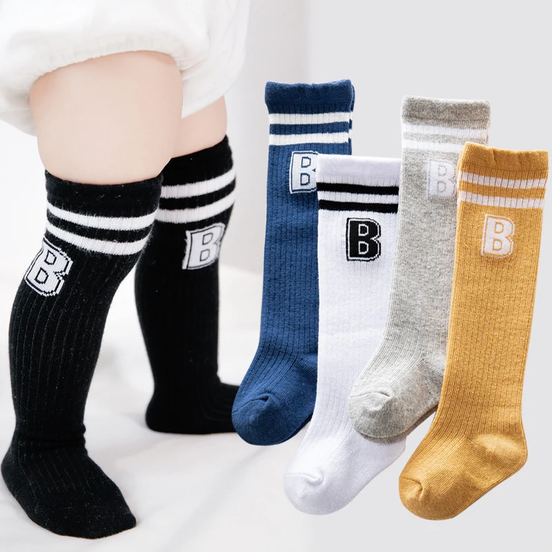 Autumn Winter Baby Boys Fashion Letter Long Socks Newborn Girl Socks Knee Cotton Sport Socks Infant Accessories Toddler Clothes
Autumn Winter Baby Boys Fashion Letter Long Socks Newborn Girl Socks Knee Cotton Sport Socks Infant Accessories Toddler Clothes