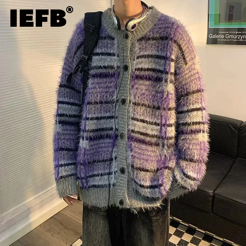 IEFB трендовый мужской красочный тканый кардиган свитер пальто контрастных цветов полосатый трикотаж Модный корейский стиль зимние топы 9C3083
IEFB трендовый мужской красочный тканый кардиган свитер пальто контрастных цветов полосатый трикотаж Модный корейский стиль зимние топы 9C3083