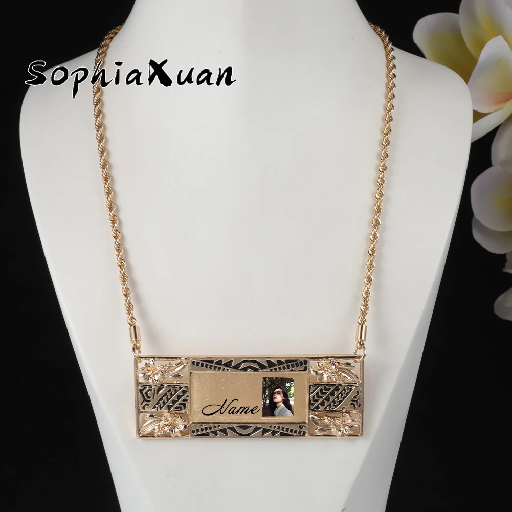 Индивидуальное женское ожерелье SophiaXuan с именем на заказ, гавайская Самоа, море, фото, ожерелья для женщин
Индивидуальное женское ожерелье SophiaXuan с именем на заказ, гавайская Самоа, море, фото, ожерелья для женщин