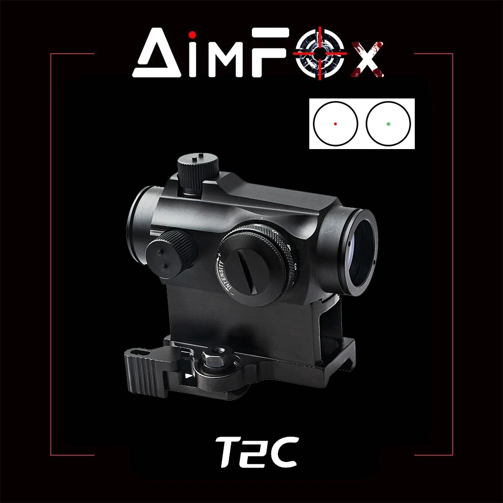 Tactical T2 MOA Adjustable Red and green Dot Sight Scope With Low and Ultra High QD Mount Fit 20mm Picatinny Rail
Tactical T2 MOA Adjustable Red and green Dot Sight Scope With Low and Ultra High QD Mount Fit 20mm Picatinny Rail
