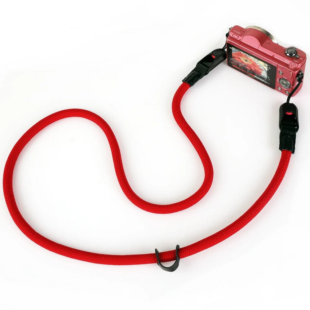 Nylon Rope Sling Adjustable Multifunctional Quick Release Wrist Neck Shoulder Strap For Leica Canon Nikon DSLR Mirrorless Camera
Nylon Rope Sling Adjustable Multifunctional Quick Release Wrist Neck Shoulder Strap For Leica Canon Nikon DSLR Mirrorless Camera
