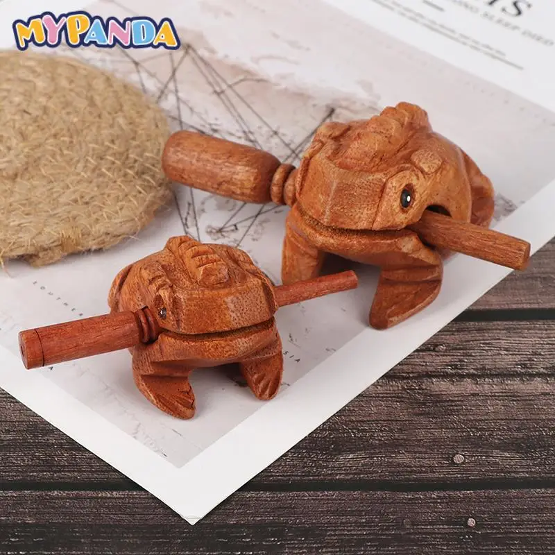 Деревянная игрушка-Лягушка на удачу животное деньги лягушка хлокеры детский
