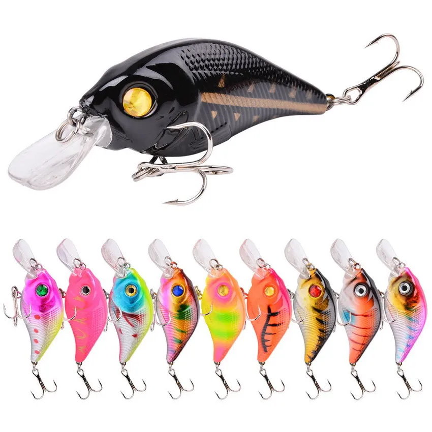 1PCS Minnow Fishing Lure 7.7cm 10g 3D Eyes Floating Hard Wobbler Bait Crankbait Carp Striped Bass Pesca Fishing Tackle SwimBait
1PCS Minnow Fishing Lure 7.7cm 10g 3D Eyes Floating Hard Wobbler Bait Crankbait Carp Striped Bass Pesca Fishing Tackle SwimBait