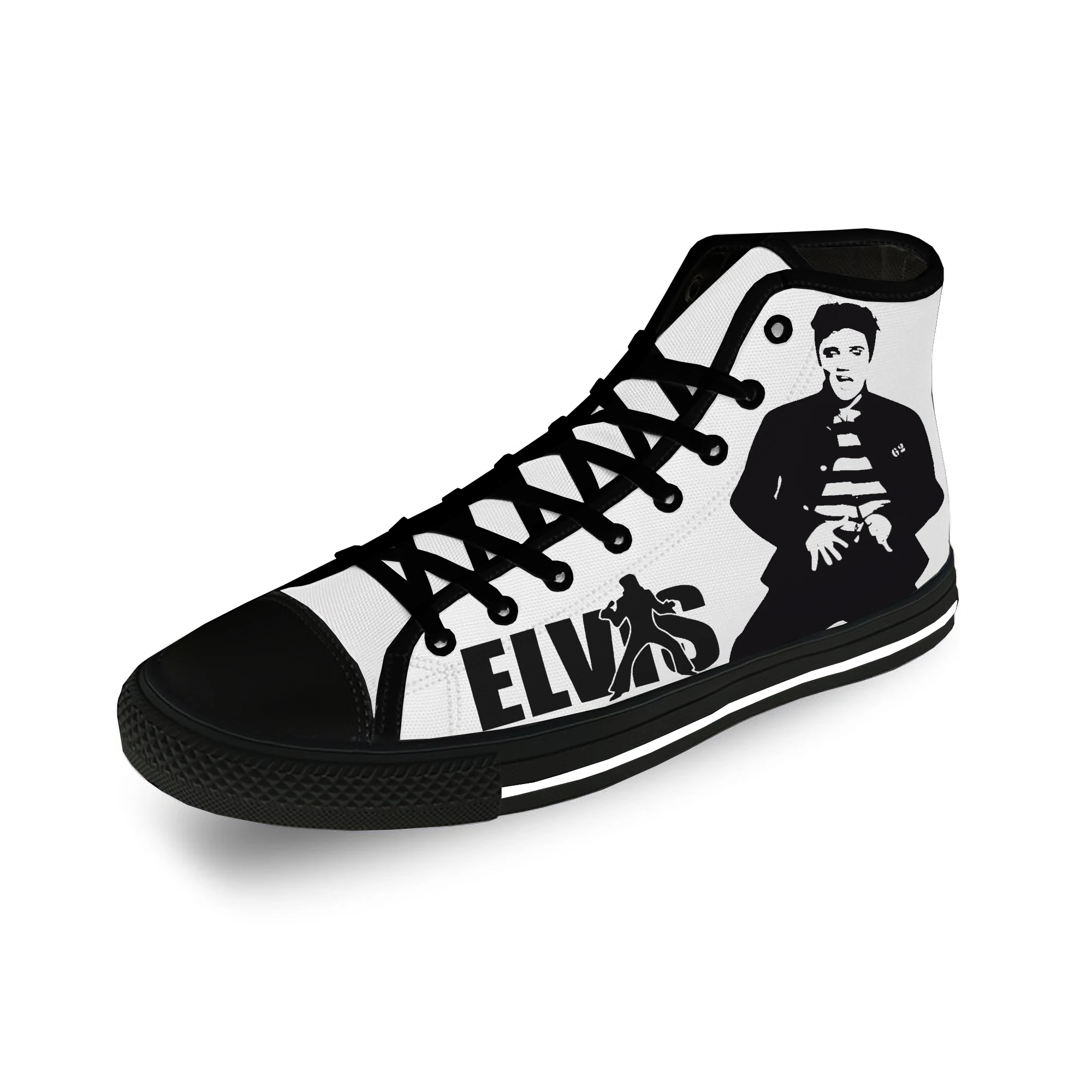 Высокие кроссовки Elvis Aaron Presley для мужчин и женщин, повседневная холщовая обувь для подростков, кроссовки с 3D-принтом, легкая черная обувь
Высокие кроссовки Elvis Aaron Presley для мужчин и женщин, повседневная холщовая обувь для подростков, кроссовки с 3D-принтом, легкая черная обувь