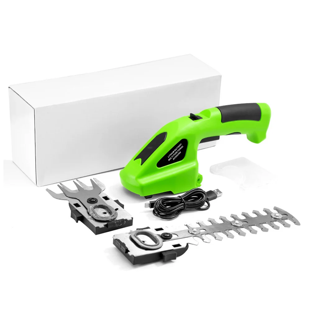 2 In 1 Electric Hedge Trimmer 3.6V Cordless Hedge Cutter Portable One-handed Grass Trimmer Garden Weeding Shear Pruning Mower
2 In 1 Electric Hedge Trimmer 3.6V Cordless Hedge Cutter Portable One-handed Grass Trimmer Garden Weeding Shear Pruning Mower