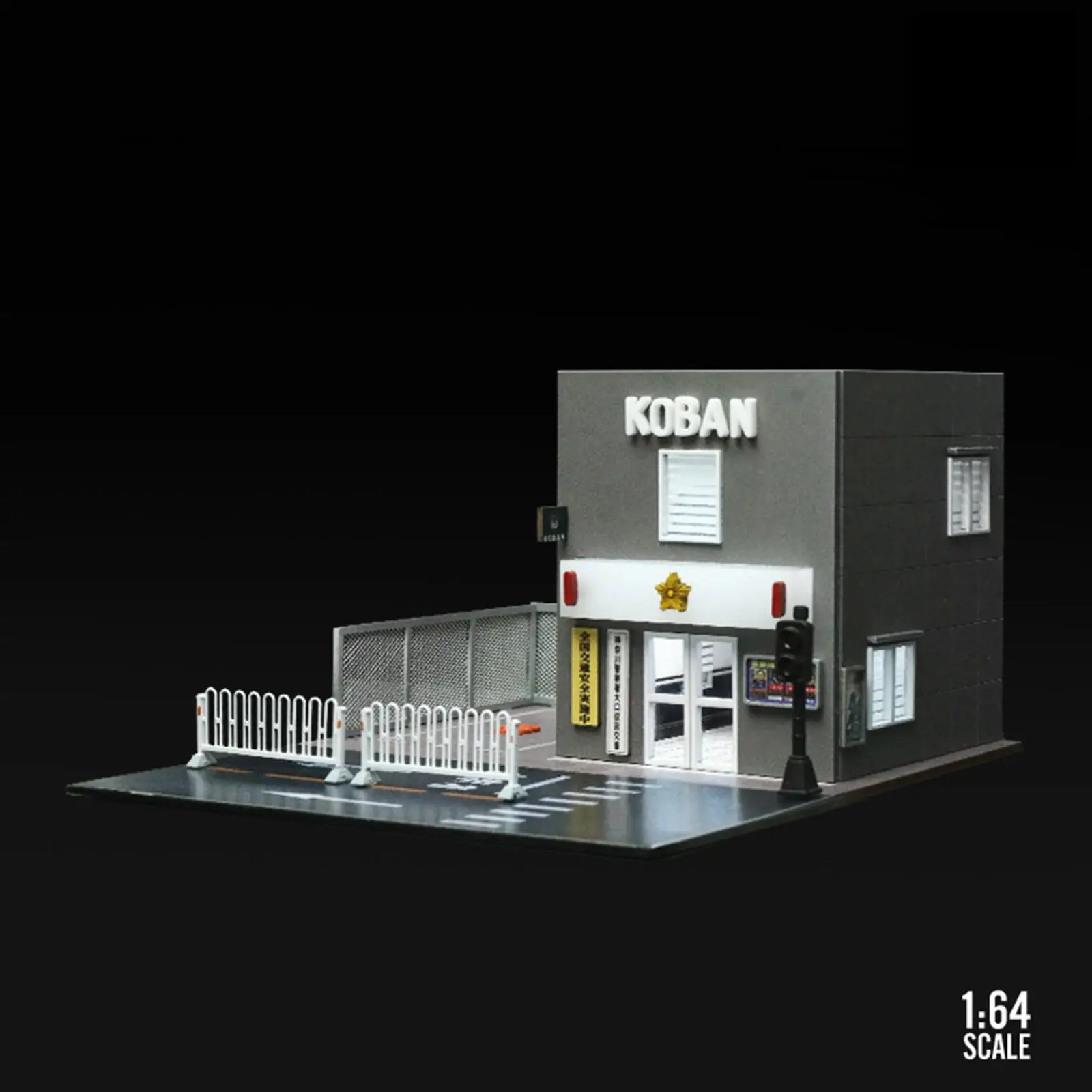 1/64 Koban Model Diorama Kits HO Scale Scenery for Architectural Building DIY Scene Model Dollhouse Decoration Street Building
1/64 Koban Model Diorama Kits HO Scale Scenery for Architectural Building DIY Scene Model Dollhouse Decoration Street Building