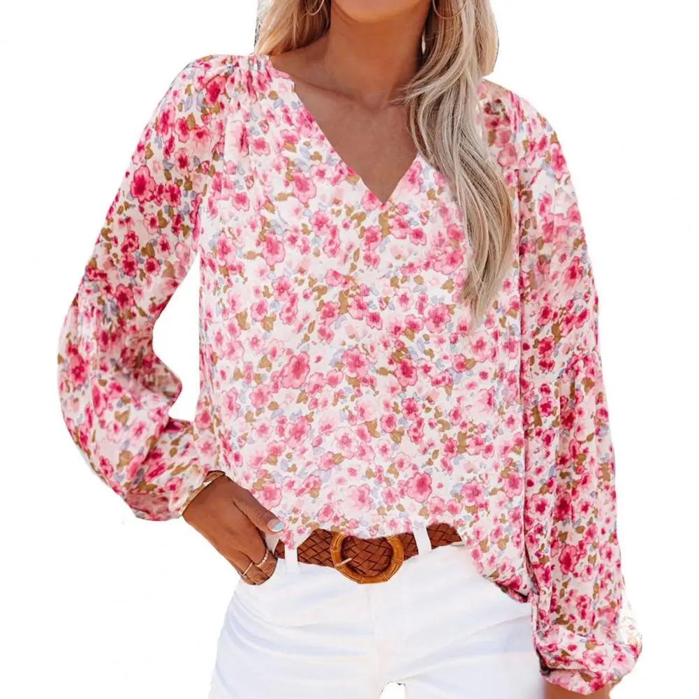 Long Sleeve Print Floral Shirt 2022 V-neck Loose Fit Breathable Autumn Top Sweet Lantern Long Sleeve Floral Print Shirt Female
Long Sleeve Print Floral Shirt 2022 V-neck Loose Fit Breathable Autumn Top Sweet Lantern Long Sleeve Floral Print Shirt Female