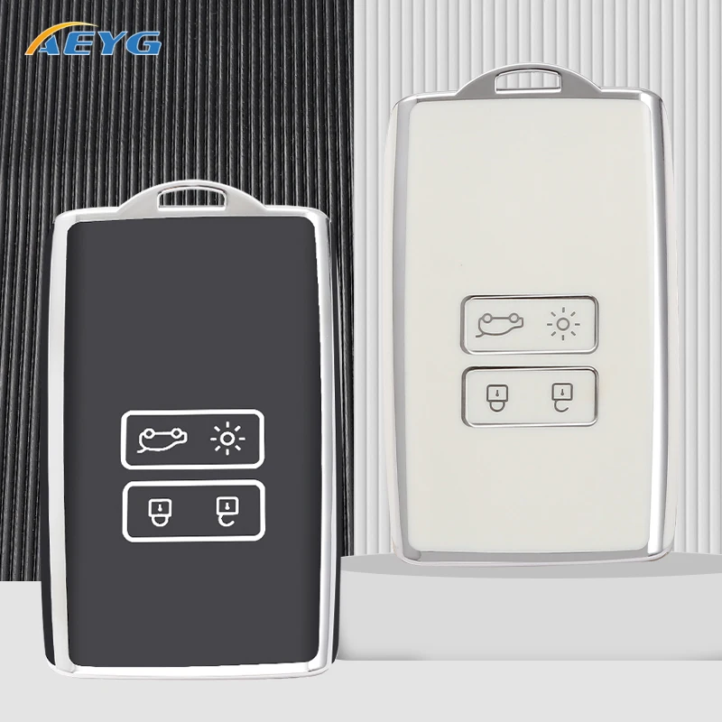 New TPU Car Smart Card Key Case Cover Shell Fob For Renault Koleos Kadjar Clio Megane Talisman Espace Zoe Scenic Dacia Sandero
New TPU Car Smart Card Key Case Cover Shell Fob For Renault Koleos Kadjar Clio Megane Talisman Espace Zoe Scenic Dacia Sandero