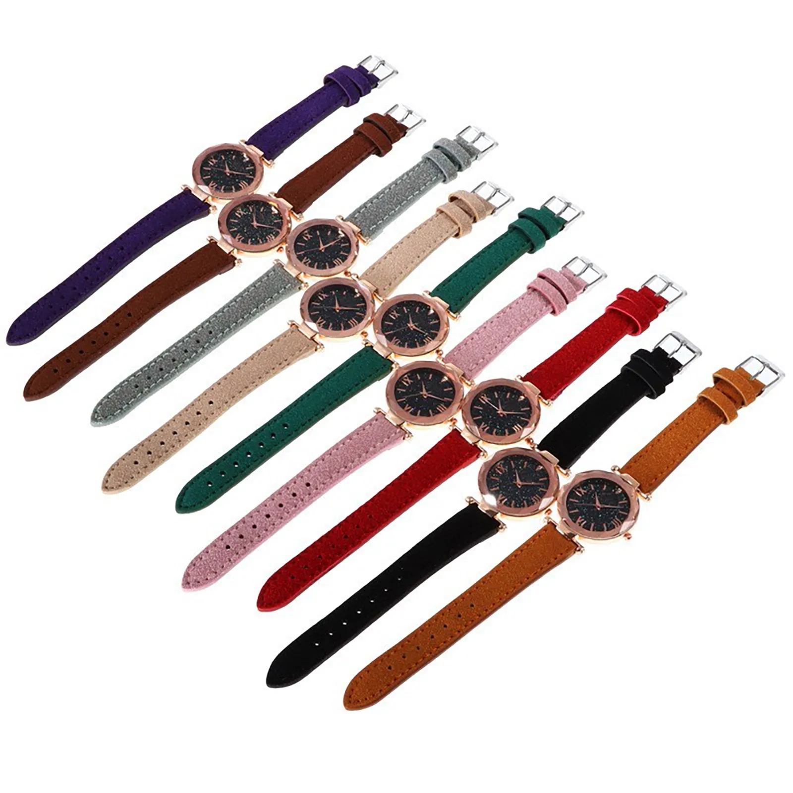 With Roman Watch Scale Unisex Belt Watch Little Dotted Frosted Point Stars Women's Watch Thin Mens Watch Ladies Wristwatch
With Roman Watch Scale Unisex Belt Watch Little Dotted Frosted Point Stars Women's Watch Thin Mens Watch Ladies Wristwatch
