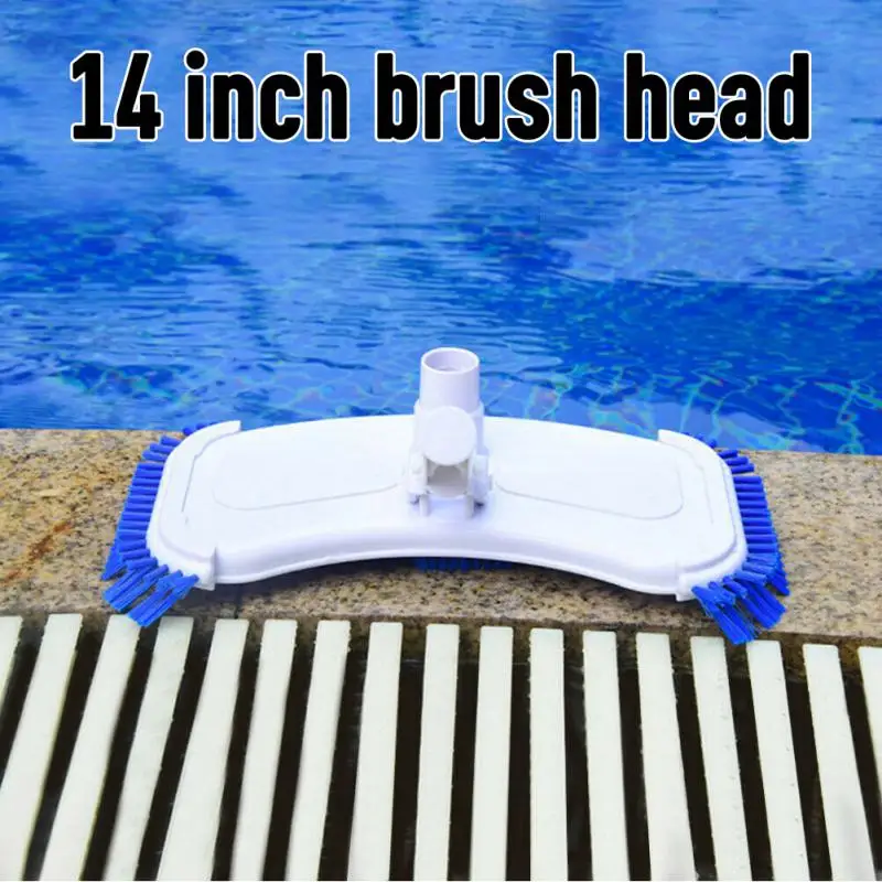 Swimming Pool Curved Vacuum Cleaner Suction Head Bath Shower Durable Pool Floor Wall Cleaning Tool Pool Cleaning Brush Algae
Swimming Pool Curved Vacuum Cleaner Suction Head Bath Shower Durable Pool Floor Wall Cleaning Tool Pool Cleaning Brush Algae