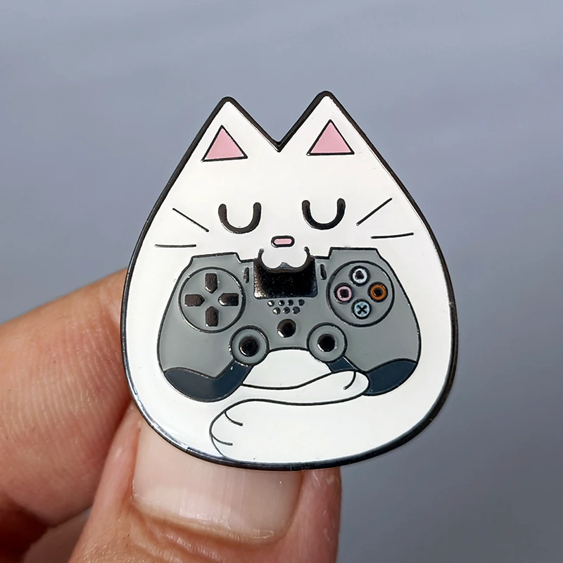 Cartoon Rabbit Game Controller Brooch Metal Badge Lapel Pin Jacket Jeans Fashion Jewelry Accessories Gift 
Cartoon Rabbit Game Controller Brooch Metal Badge Lapel Pin Jacket Jeans Fashion Jewelry Accessories Gift