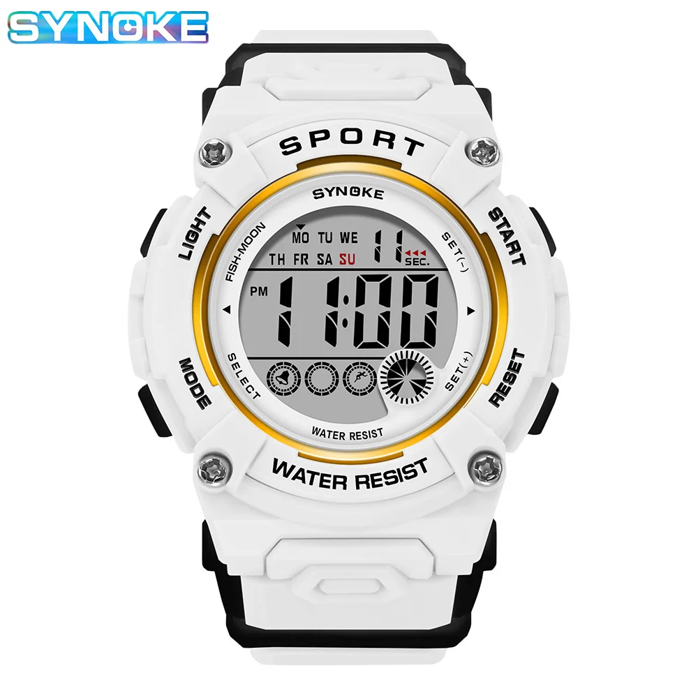 SYNOKE Sports Kids Children Watch Waterproof Personality Wristwatch Luminous Alarm Week Electronic Clock Student Watch Relojes
SYNOKE Sports Kids Children Watch Waterproof Personality Wristwatch Luminous Alarm Week Electronic Clock Student Watch Relojes