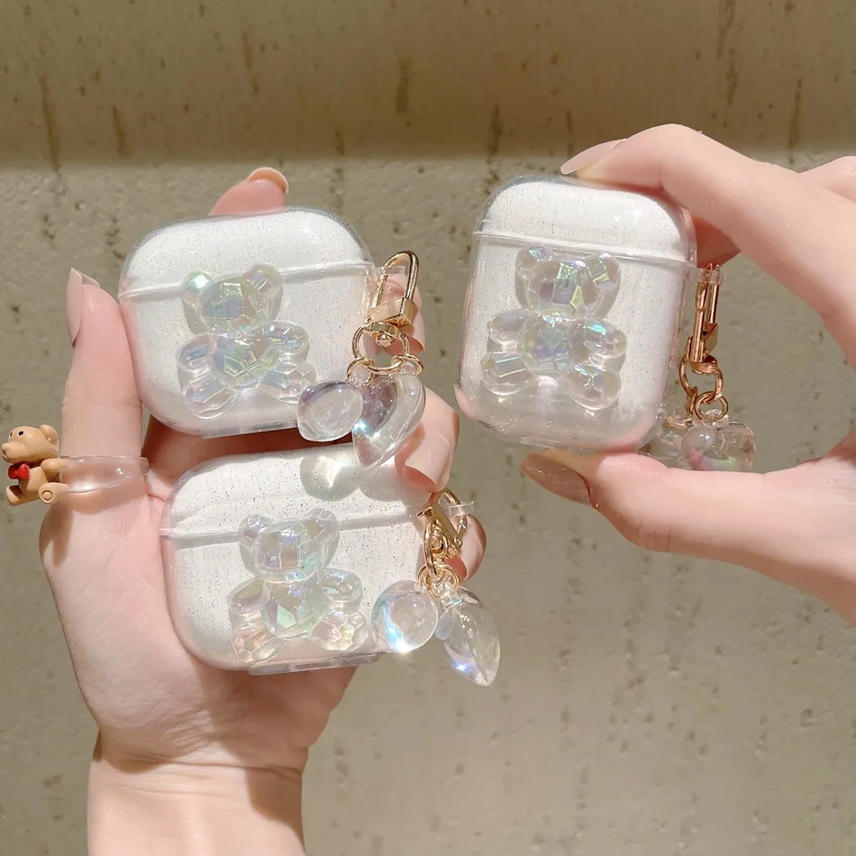 Чехол для airpods 2 / airpods pro, блестящий симпатичный чехол для наушников, чехол для airpods, силиконовый прозрачный чехол из ТПУ для airpods, 3 сумки
Чехол для airpods 2 / airpods pro, блестящий симпатичный чехол для наушников, чехол для airpods, силиконовый прозрачный чехол из ТПУ для airpods, 3 сумки