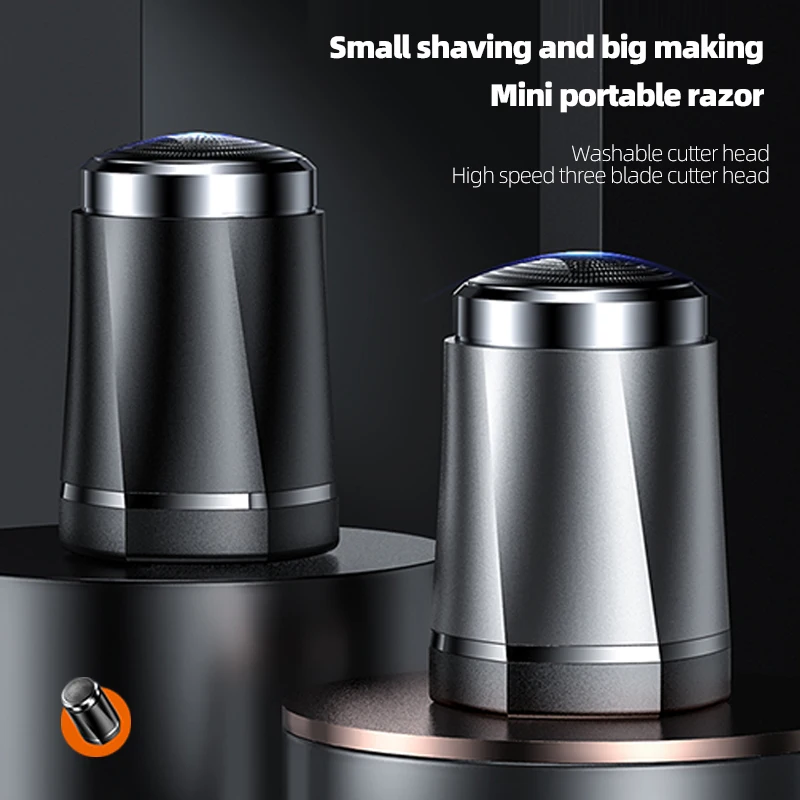 Mini Electric Shaver Travel Pocket Size Men Shaver Trimmer Rechargeable Shaving Machine Mini Electric Shaver With USB Charging
Mini Electric Shaver Travel Pocket Size Men Shaver Trimmer Rechargeable Shaving Machine Mini Electric Shaver With USB Charging