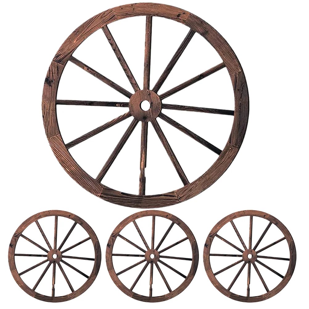 4pcs Vintage Wooden Wheel Hanging Decor Bar Wall Mount Wagon Wheel Decor Indoors Wooden Pendant
4pcs Vintage Wooden Wheel Hanging Decor Bar Wall Mount Wagon Wheel Decor Indoors Wooden Pendant