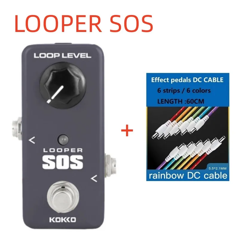KOKKO петля MINI Looper SOS гитарная петля педаль Лупер эффекты 5 минут циклическая станция петля времени Профессиональная Гитара FLP2
KOKKO петля MINI Looper SOS гитарная петля педаль Лупер эффекты 5 минут циклическая станция петля времени Профессиональная Гитара FLP2