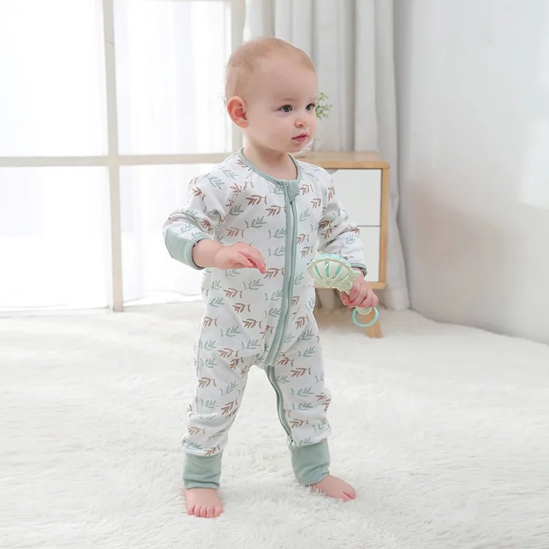 Baby Jumpsuit Baby's Romper Cotton Spring Summer Thin Onesie Split Leg Long Sleeve Wrap-Leg Hand-Wrapped Romper Jumpsuit 
Baby Jumpsuit Baby's Romper Cotton Spring Summer Thin Onesie Split Leg Long Sleeve Wrap-Leg Hand-Wrapped Romper Jumpsuit