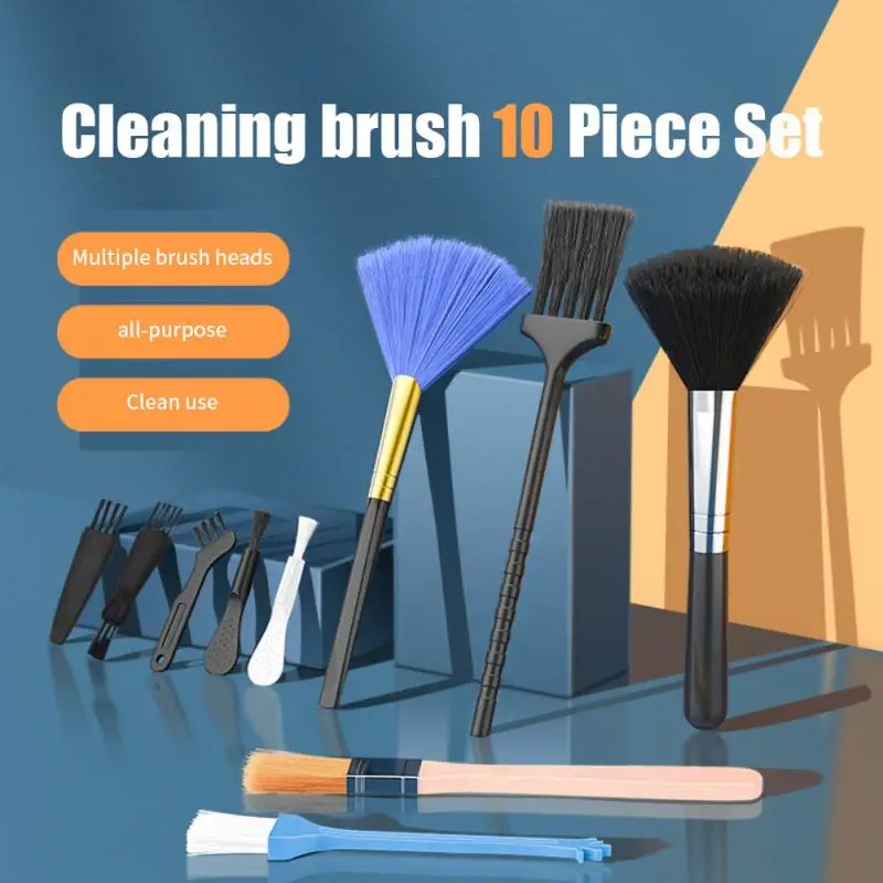 2022 10pcs/set Portable Brush Laptop Cellphone Shaver Anti-static Dusting Cleaning For Computer Keyboard Small Space Cleaner Car
2022 10pcs/set Portable Brush Laptop Cellphone Shaver Anti-static Dusting Cleaning For Computer Keyboard Small Space Cleaner Car