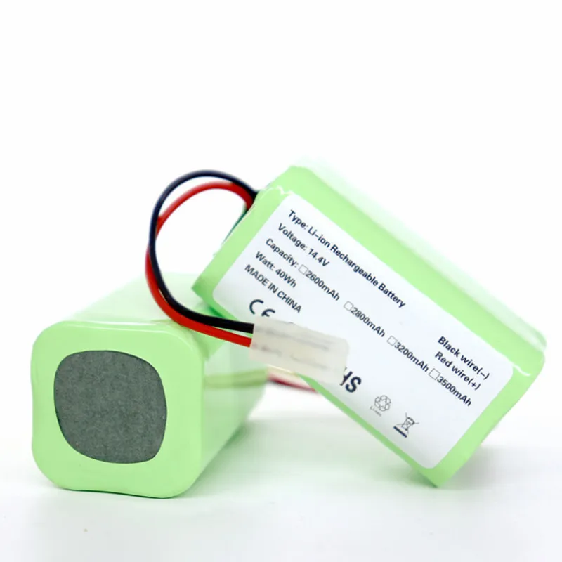 14.8V 2600mAh 18650 Battery for Xiaomi Mi Robot Vacuum-Mop G1 (MJSTG1) Mi Robot Vacuum-Mop 2 Lite (MJSTL) Rechargeable Battery 
14.8V 2600mAh 18650 Battery for Xiaomi Mi Robot Vacuum-Mop G1 (MJSTG1) Mi Robot Vacuum-Mop 2 Lite (MJSTL) Rechargeable Battery