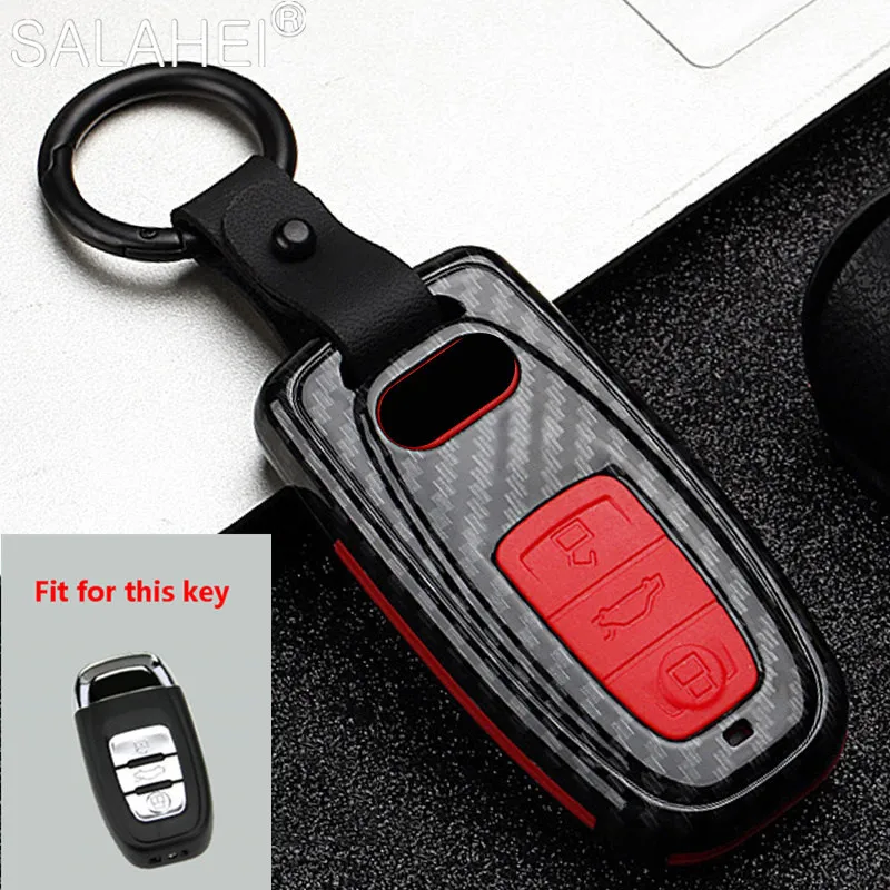 Carbon Fiber Car Remote Key Cover Case Shell For Audi A1 A3 A4 A5 A6 A7 A8 Quattro Q3 Q5 Q7 2009-2015 Protector Accessories
Carbon Fiber Car Remote Key Cover Case Shell For Audi A1 A3 A4 A5 A6 A7 A8 Quattro Q3 Q5 Q7 2009-2015 Protector Accessories