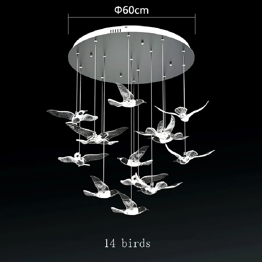 Creative Lighting Bird Lamp Crystal Pendant Lights Led Ceiling Decoration Living Room Corridor Ceiling Hanging Ornaments Lamps
Creative Lighting Bird Lamp Crystal Pendant Lights Led Ceiling Decoration Living Room Corridor Ceiling Hanging Ornaments Lamps