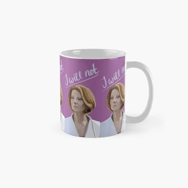 Julia Gillard I Will Not Classic Mug Gifts Image Handle Round Photo Tea Simple Design Cup Printed Coffee Drinkware Picture
Julia Gillard I Will Not Classic Mug Gifts Image Handle Round Photo Tea Simple Design Cup Printed Coffee Drinkware Picture