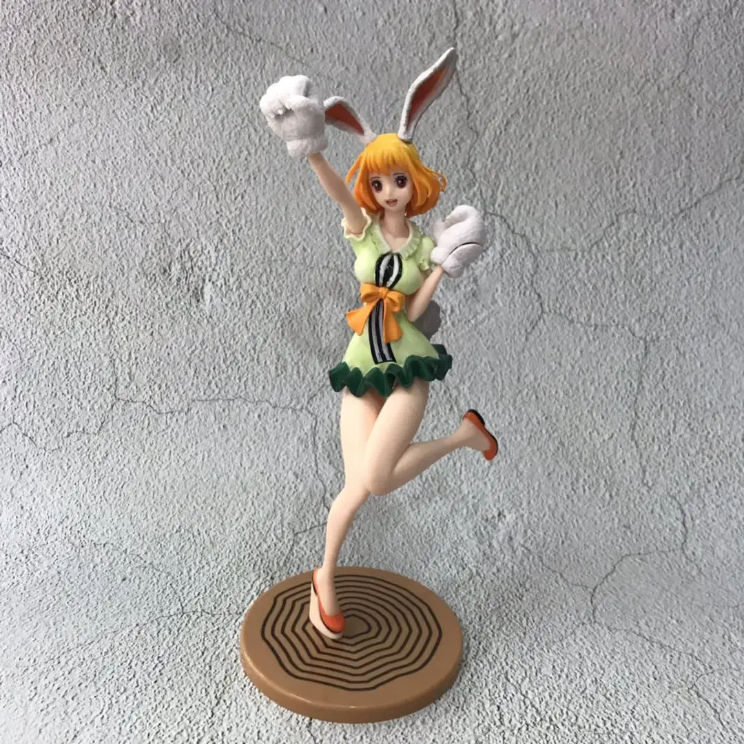 Аниме One Piece портрет пиратов Кролик морковь ПВХ экшн-Фигурка Статуя Коллекционная модель детские игрушки куклы Подарки 25 см
Аниме One Piece портрет пиратов Кролик морковь ПВХ экшн-Фигурка Статуя Коллекционная модель детские игрушки куклы Подарки 25 см